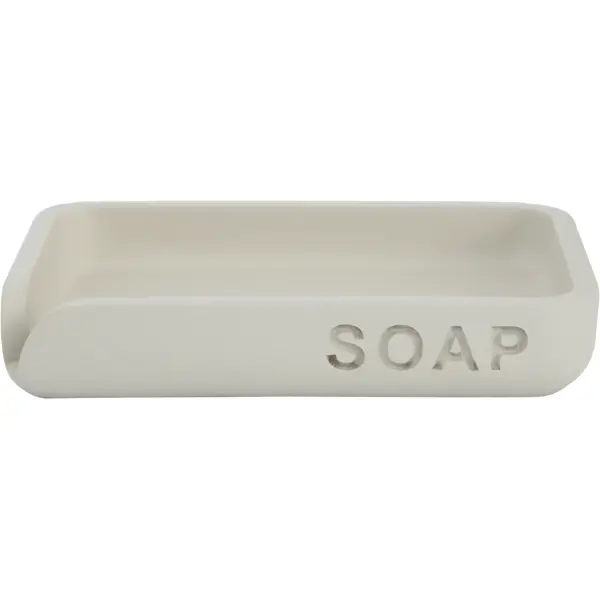 Мыльница Vidage Sine Titulo полирезин цвет бежевый