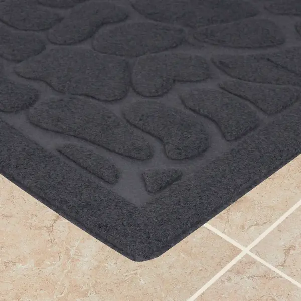 Коврик придверный MONTDENIS KREAFORTA темно-серый 40х60