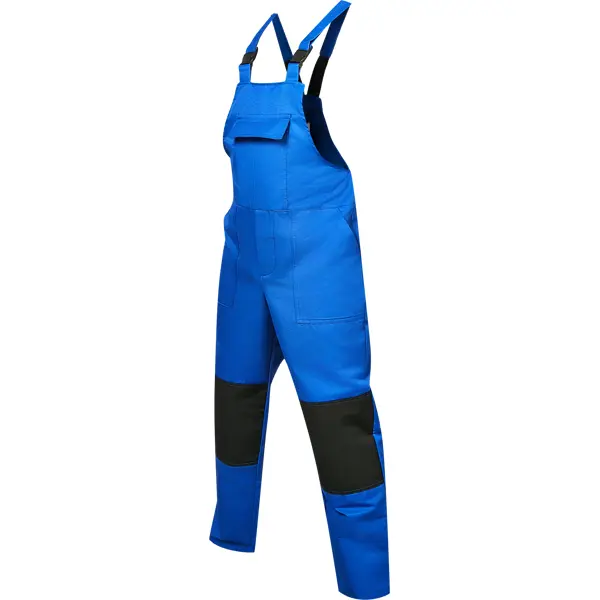 Полукомбинезон рабочий Сектор цвет черный размер 52-54 рост 170-176 см