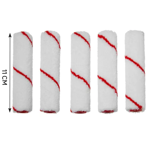 Валик сменный для лака Dexter 110Мм 5 шт