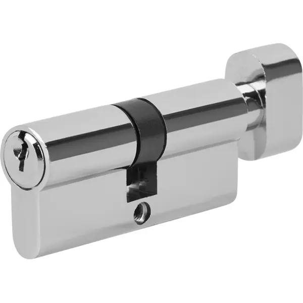 Цилиндр Нора-М Есо Z Лв-70 35x35 мм ключ-вертушка цвет хром