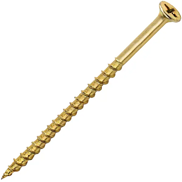 Саморезы по дереву Dilwis потайные острые оцинкованные 4.8x120 мм на вес