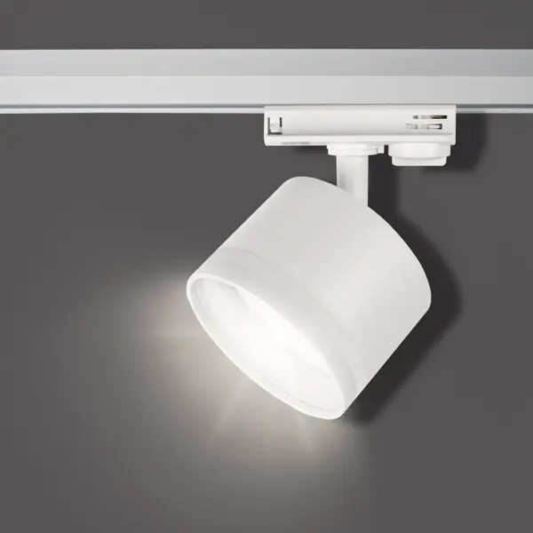 Трековый светильник спот светодиодный Jazzway 31 GX53 15 Вт однофазный 2 м² цвет белый