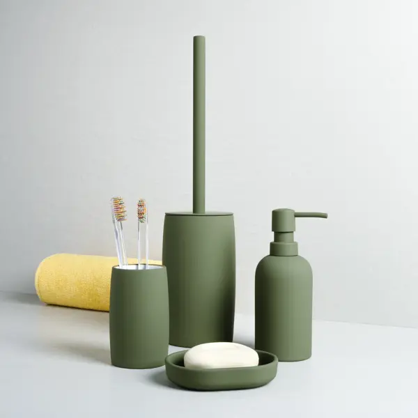 Мыльница Fixsen Midori FX-650-4 керамика цвет зеленый