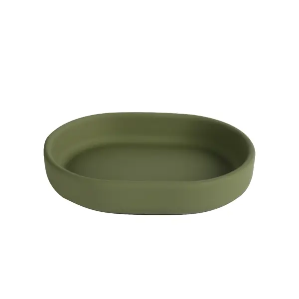 Мыльница Fixsen Midori FX-650-4 керамика цвет зеленый