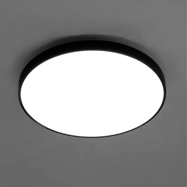 Светильник потолочный светодиодный BL IP65 40 Вт 5000 К нейтральный белый свет цвет черный