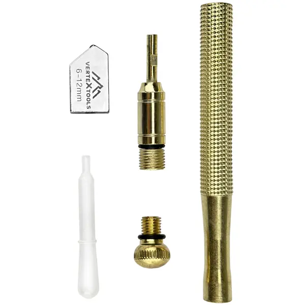 Стеклорез роликовый масляный Vertextools 1805-01 рез до 8 мм