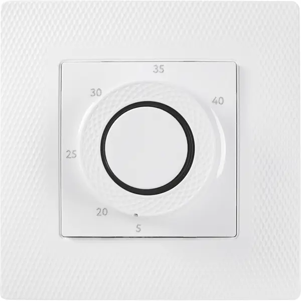 Терморегулятор для теплого пола Теплюлюкс LumiSmart 25 механический цвет белый