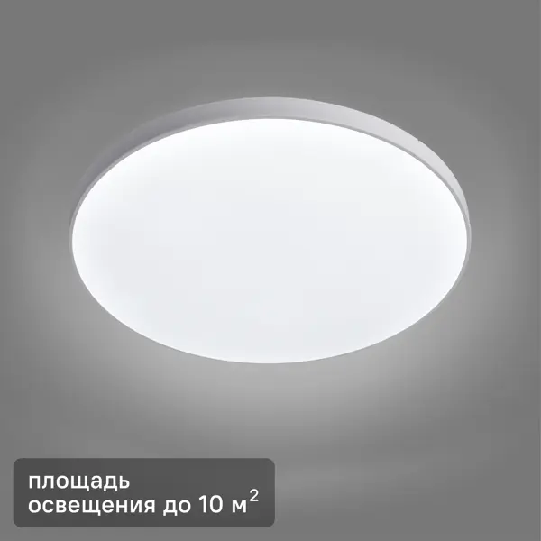 Светильник настенно-потолочный светодиодный Leek 18 Вт круг IP65 нейтральный белый свет