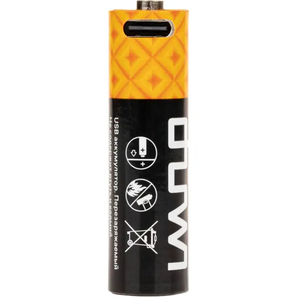 Аккумулятор Duwi Li-Ion LR6 AA 1800 мАч 1.5В 2 шт.