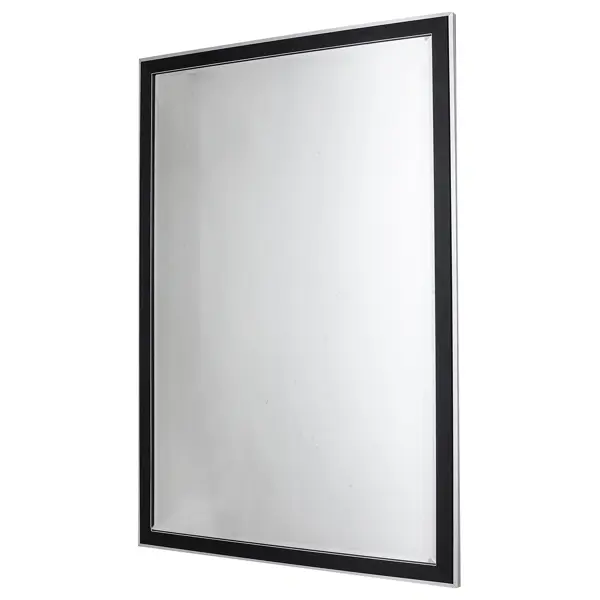 Зеркало для ванной Omega Glass NNB16 60x90 см прямоугольное цвет черный