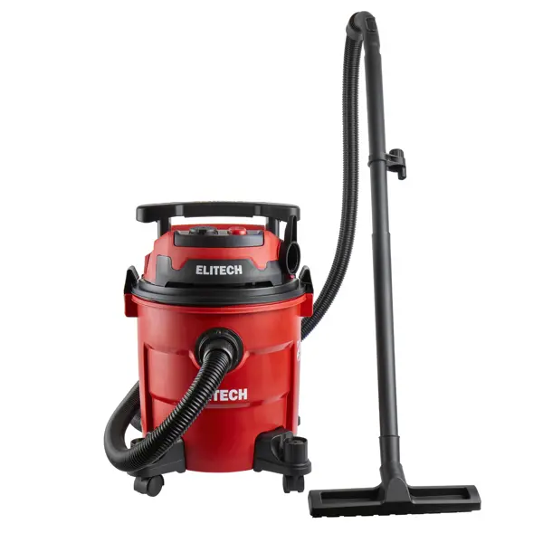 Пылесос строительный Elitech ПС 12-20А, 1200 Вт, 20 л