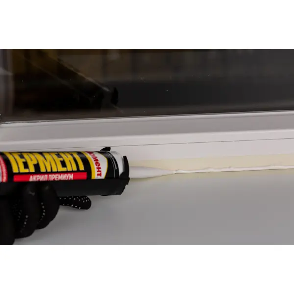 Герметик Момент Гермент акриловый морозостойкий цвет белый 420 г