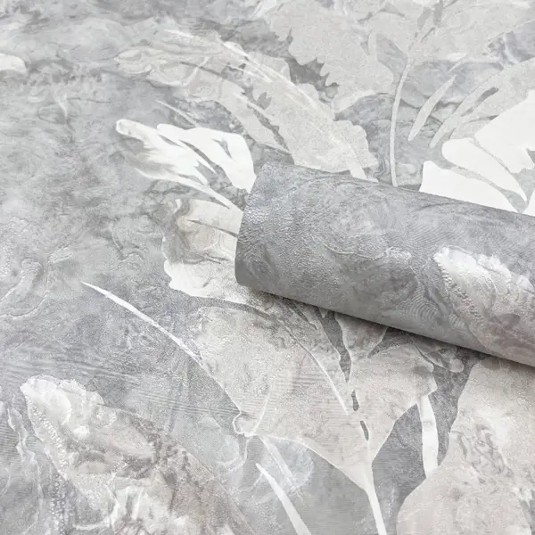 Дверь межкомнатная со стеклом Тренд вертикальный 70x200 см Hardflex серый без замка, без петель