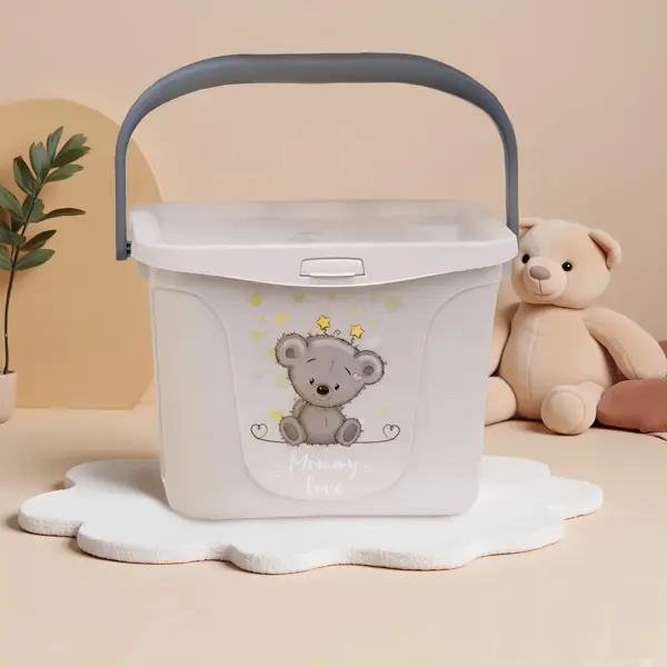 Органайзер Berossi Mommy Love 20.02x20.03x28.68 см пластик платина