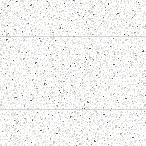 Настенная плитка KREAFORTA Mersey Terrazzo 20x40 см 1.62 м² матовая цвет разноцветный