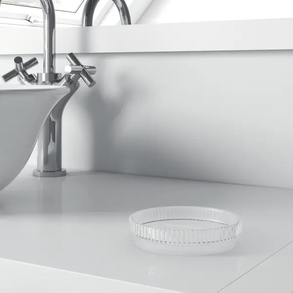 Мыльница настольная Crystal Sensea прозрачный