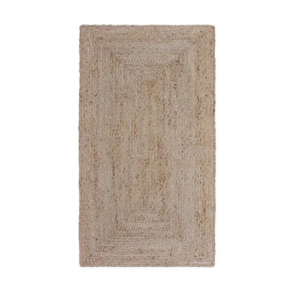Коврик декоративный джут Ctim Aurum 60x110 см цвет бежевый