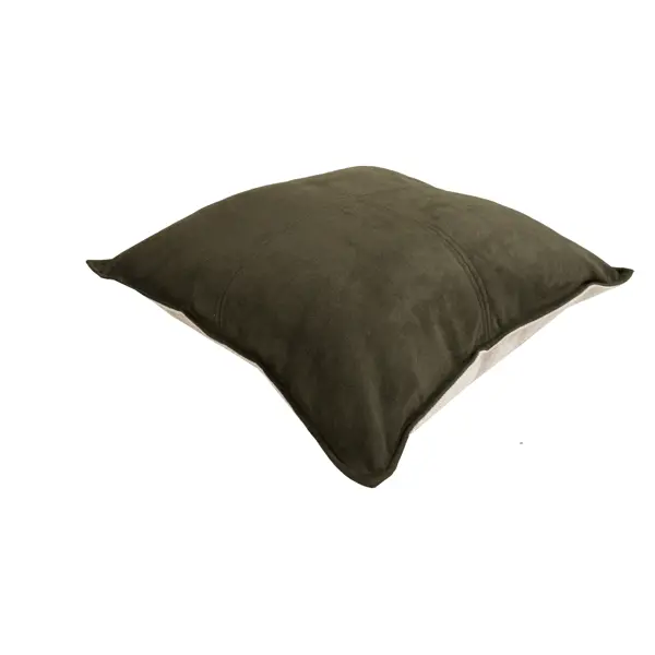 Подушка Шанель 45x45 см цвет хаки