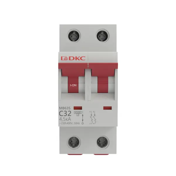 Автоматический выключатель DKC Yon 2P C32 А 4.5 кА