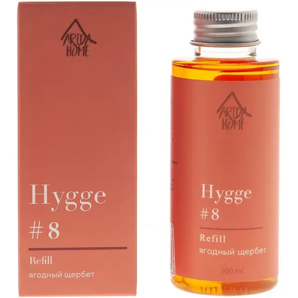 Наполнитель для диффузора Arida Home Hygge 8 Ягодный щербет 100 мл