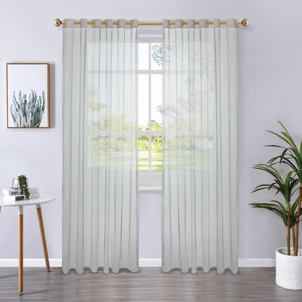 Штора рулонная Шантунг 40x160 см серая