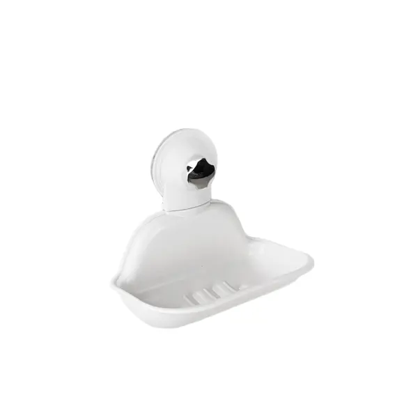 Мыльница Fest Easy Solution пластик цвет белый хром