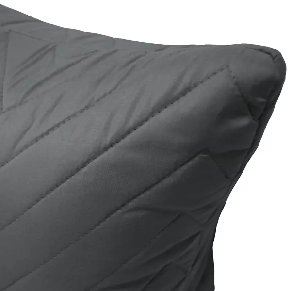 Подушка Inspire Nicolosi 45x45 см цвет графитовый
