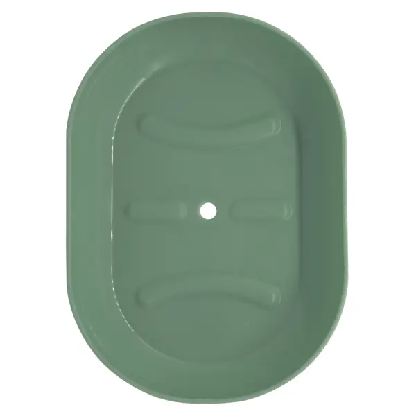 Мыльница Berossi Aqua LM пластик цвет зеленая миля