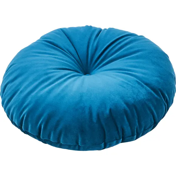 Подушка декоративная Linen Way Ibiza 1 37x37 см цвет бирюзовый