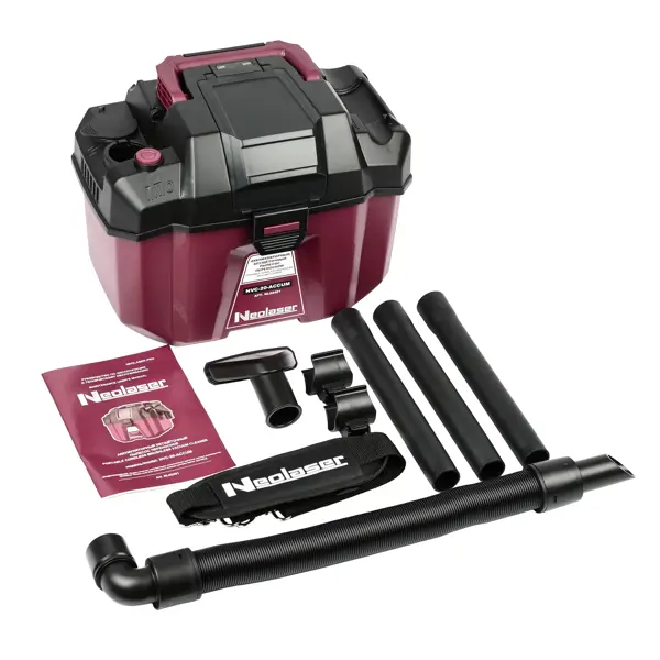 Пылесос портативный аккумуляторный Neolaser NVC-20-ACCUM, 20 В Li-Ion без АКБ и ЗУ, 9 л