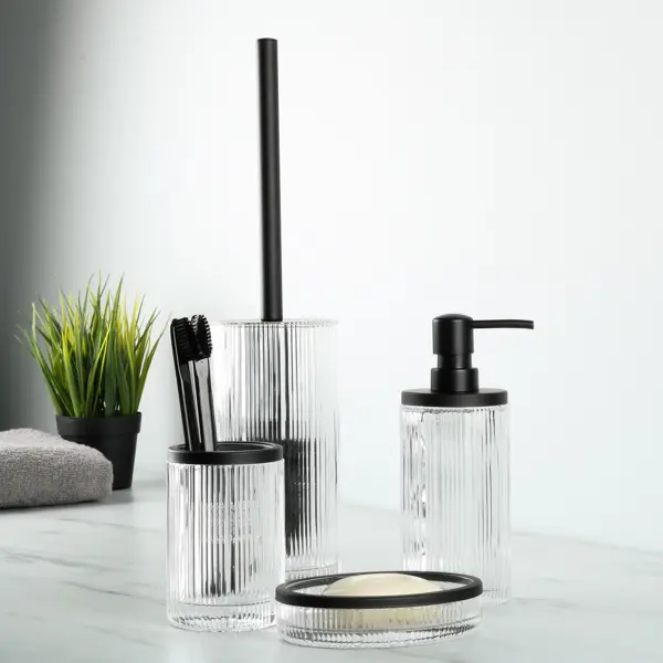 Мыльница Fixsen Vitro FX-860-4 стекло цвет прозрачный