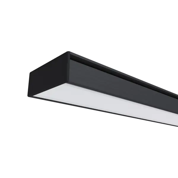 Профиль Apeyron для светодиодной ленты алюминиевый 10 мм 2 м накладной цвет черный