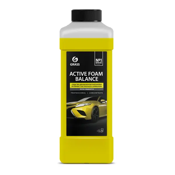 Активная пена для легкового автомобиля для бесконтактной мойки Grass Balance 1 л