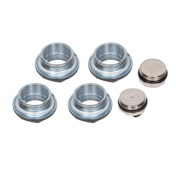 Монтажный комплект для радиаторов Royal Thermo 1"x3/4" сталь черный