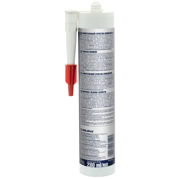 Герметик силиконовый Tytan универсальный уксусный прозрачный 280 мл