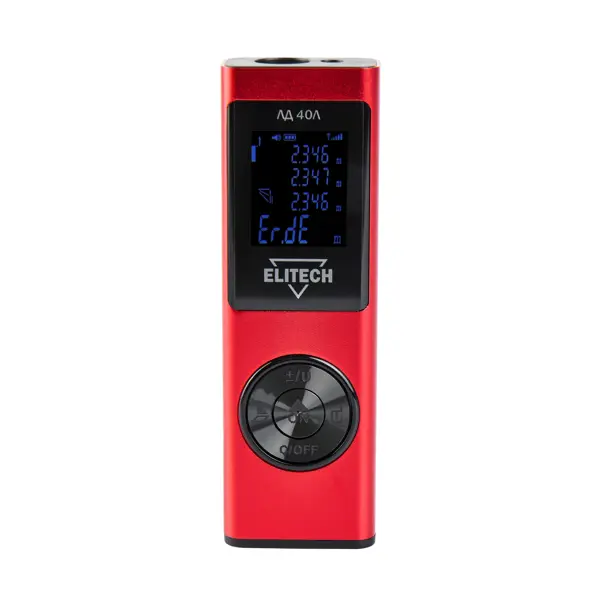 Дальномер лазерный Elitech ЛД40Л, 40 м