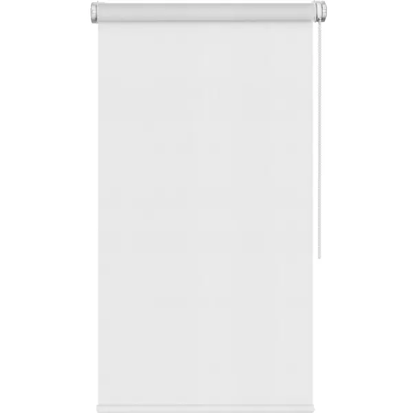 Штора рулонная Шантунг 50x160 см белая