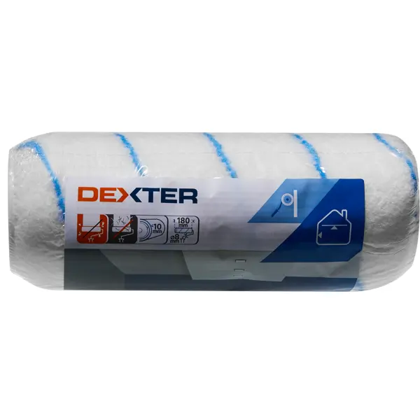 Валик сменный для водных красок Dexter 180 мм