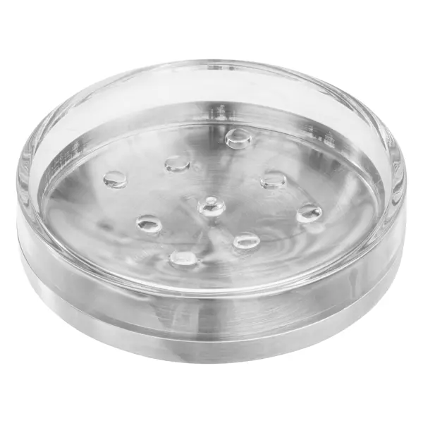 Мыльница Sensea MIA нержавеющая сталь цвет серебристый