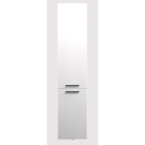 Пенал для ванной Мини П-М-30б напольный 180x30 см цвет белый