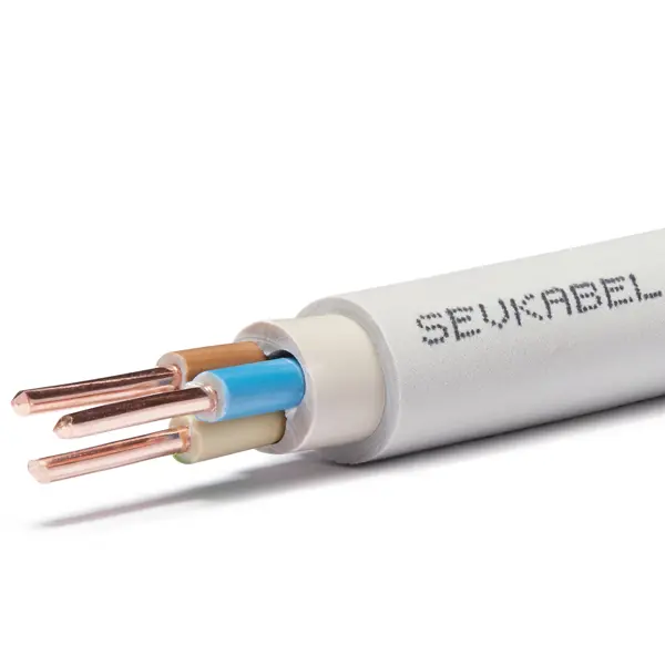 Кабель Севкабель NYM(А)нг-LS 3x1.5 50 м ГОСТ
