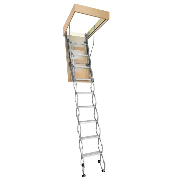 Лестница чердачная ножничная LST Lite 60x120x300 см