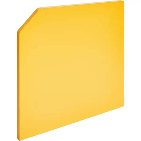 Фасад Spaceo Kub 32.2x32.2 см МДФ цвет желтый