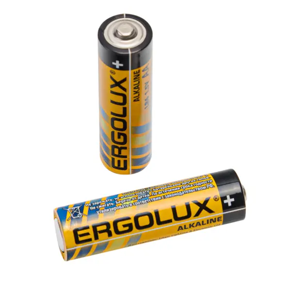 Батарейка Ergolux LR6BP-10 алкалиновая LR6 AA 10 шт.