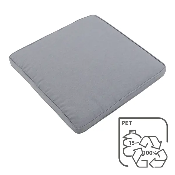 Подушка для стула Naterial Reseat 50x50 см синий
