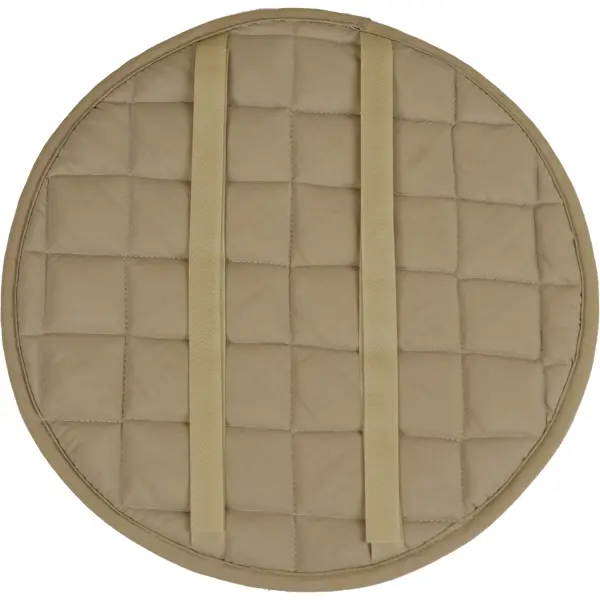 Подушка для стула Linen Way ø38 см цвет бежевый