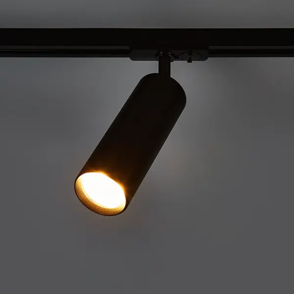 Трековый светильник Arte Lamp Beid под лампу 50 Вт однофазный 2 м² цвет черный
