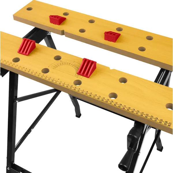 Верстак столярный складной Vertextools 2070-01 110x885x100 мм максимальная нагрузка 60 кг