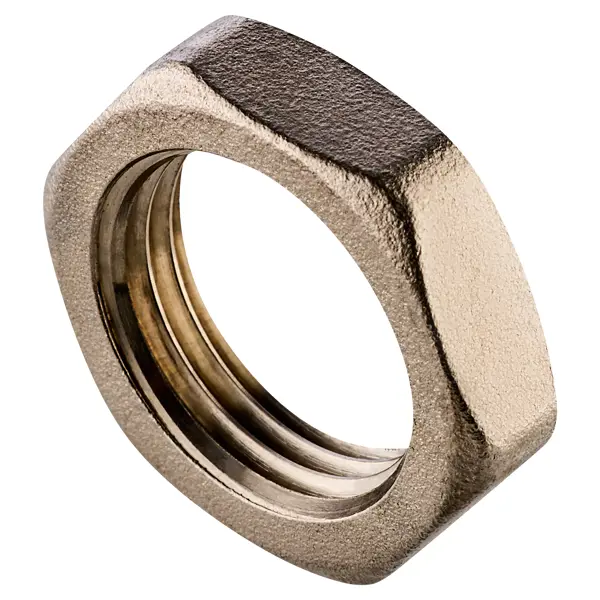 Контргайка MONLID 1/2" ВР мм никелированная латунь